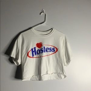 Cropped tee